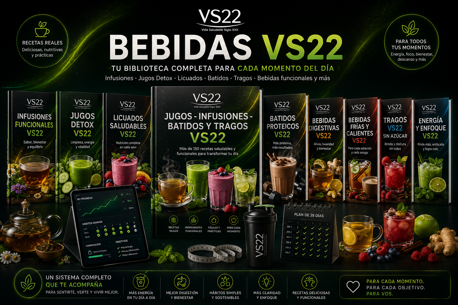 Bebidas funcionales VS22