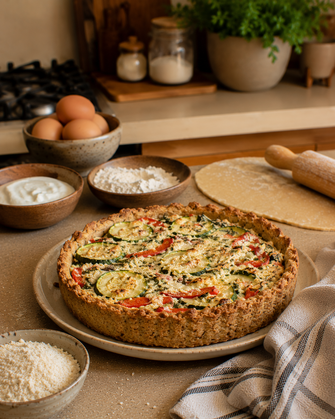 Masa Tarta VS22 para Quiches y Tartas Saladas