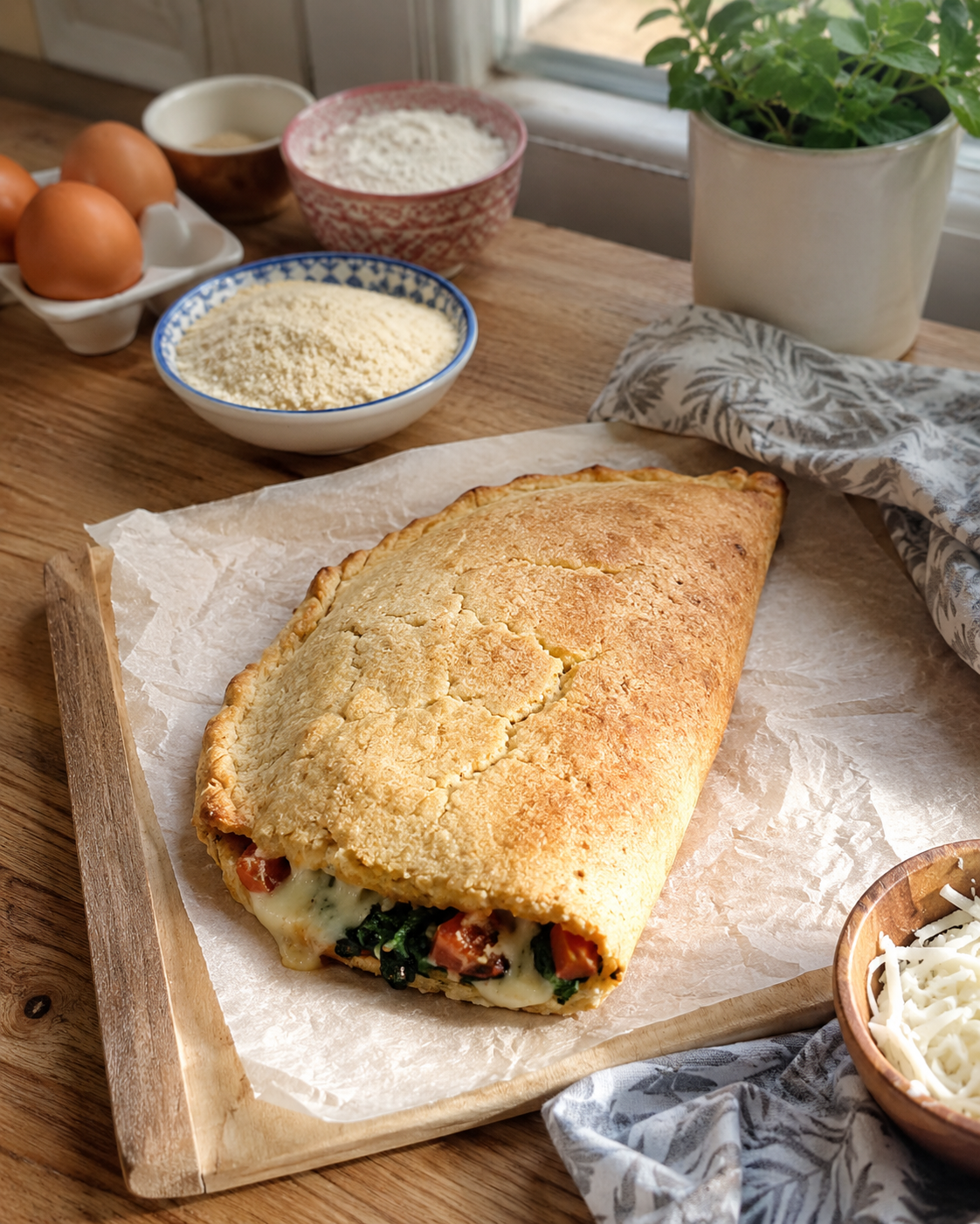 Base Calzone VS22 sin Harina Refinada
