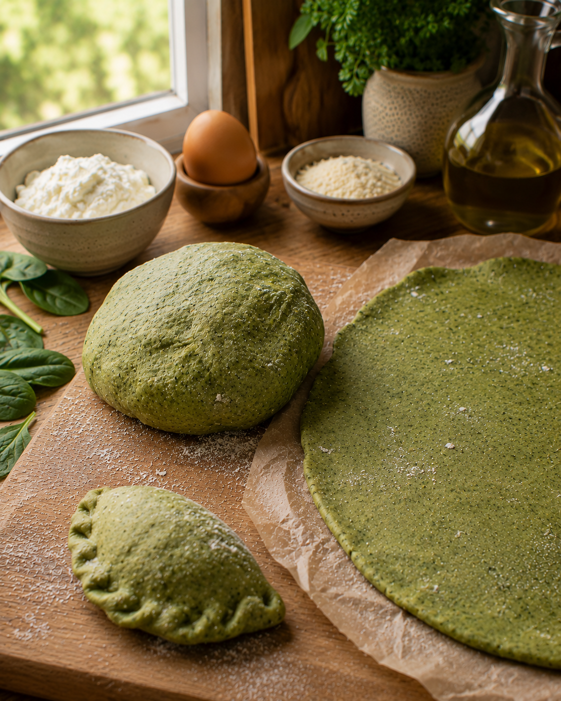 Masa Verde VS22 Para Tartas Y Empanadas De Verdura
