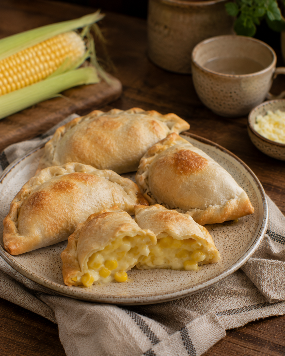 Empanadas VS22 De Humita Cremosa Y Queso