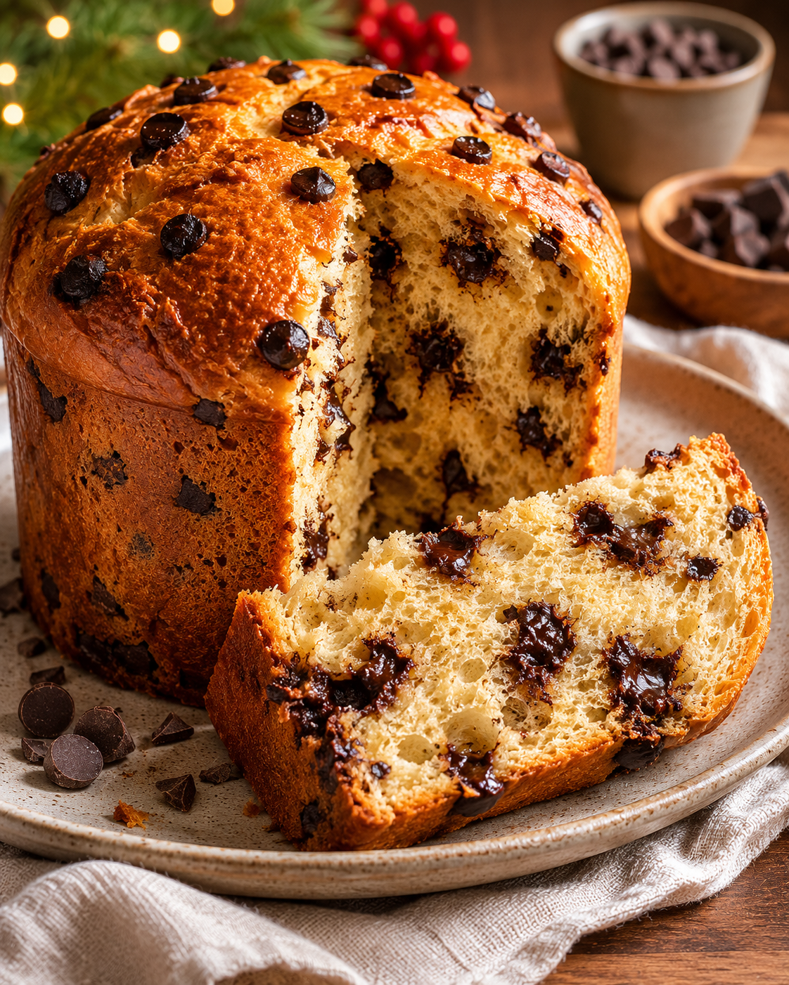 Pan Dulce VS22 con Chips de Chocolate Amargo Sin Azúcar