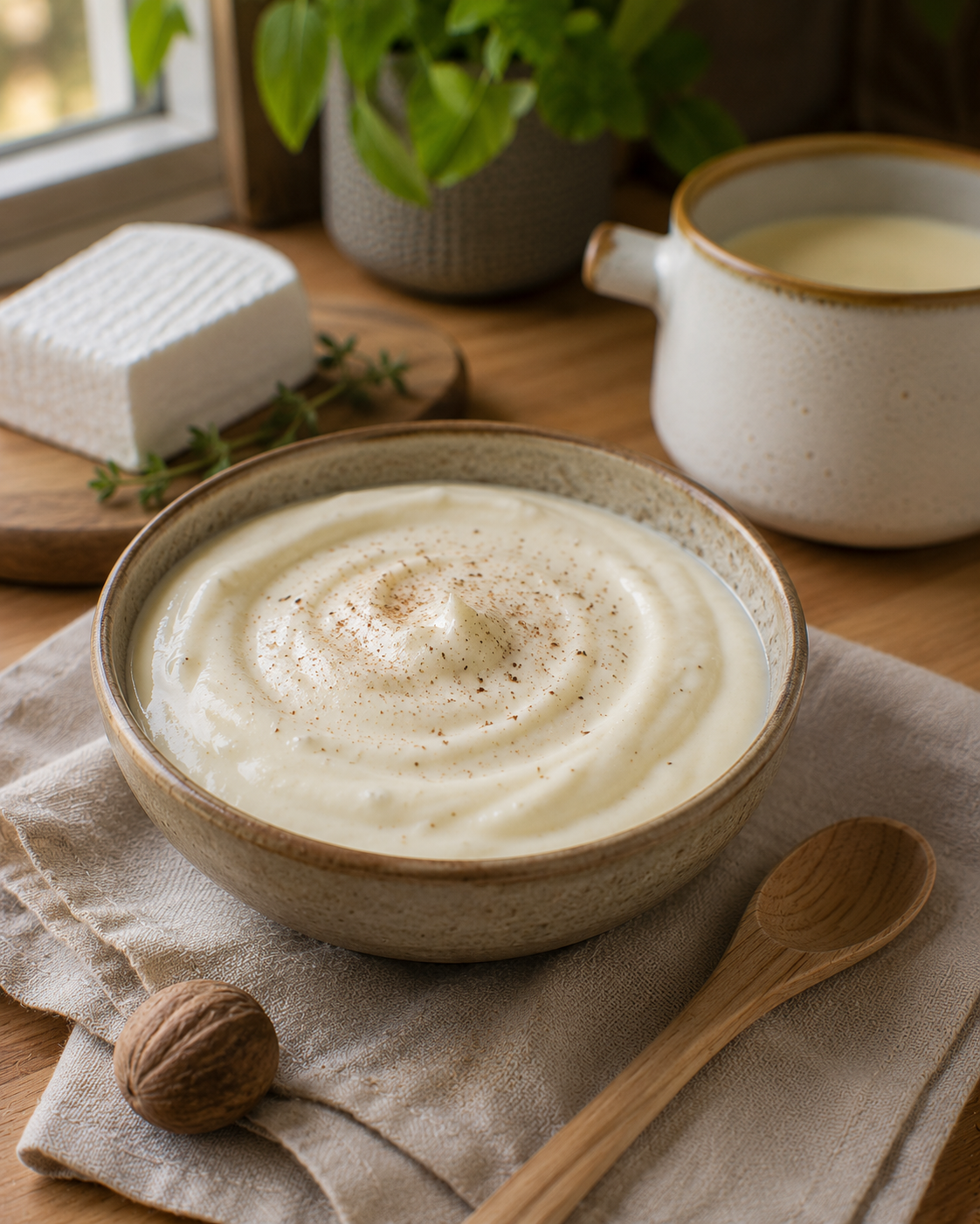 Crema Blanca Liviana VS22 de Ricota y Nuez Moscada