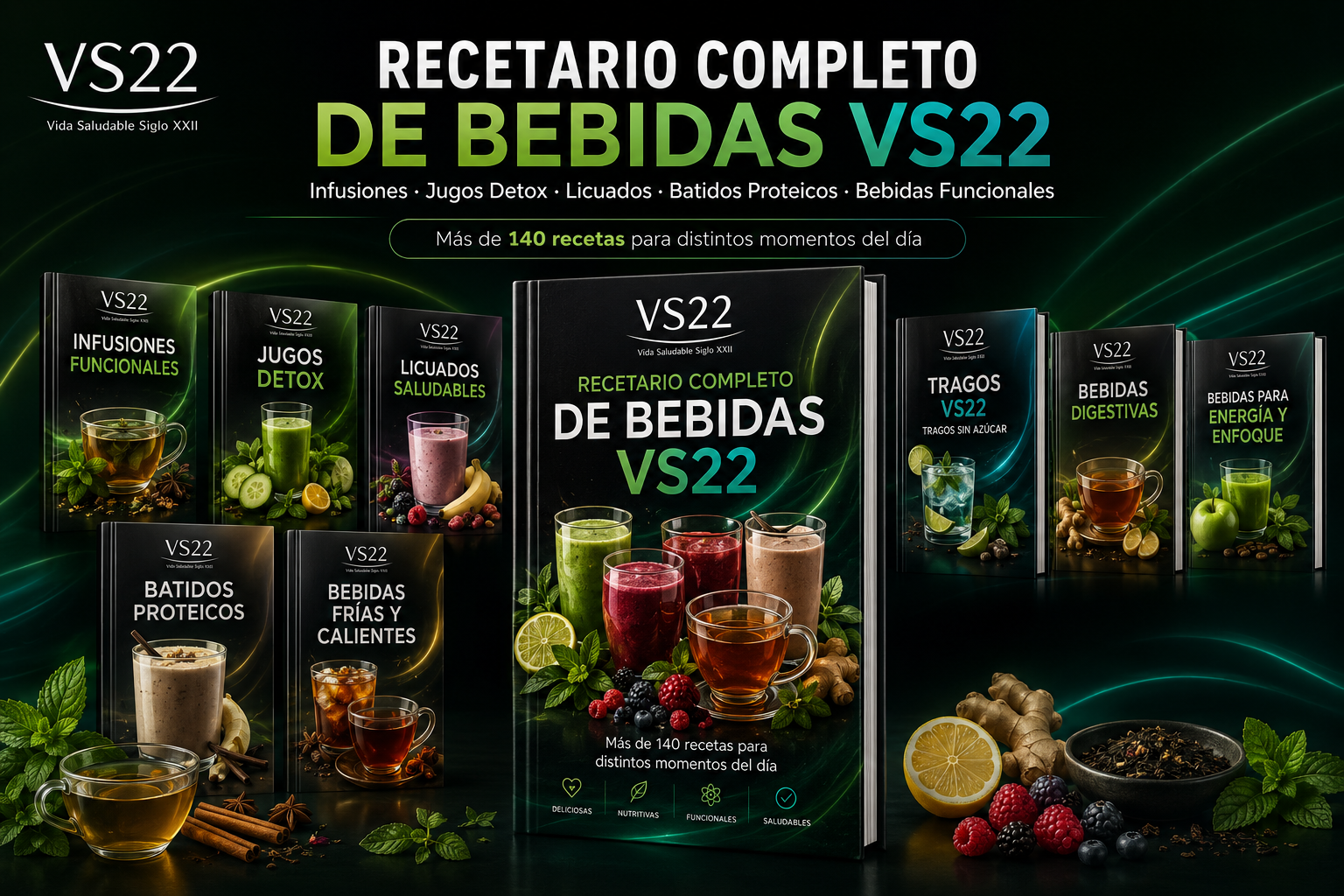 Recetario completo de bebidas VS22